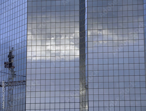 Photo: modern office towers modern office towers