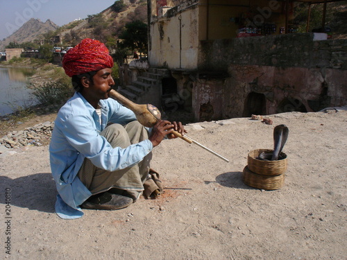 Photo: snake charmer snake charmer
