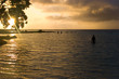 guadeloupe - leve de soleil sur sainte anne guadeloupe - leve de soleil sur sainte anne
