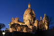 le sacré coeur de nuit
