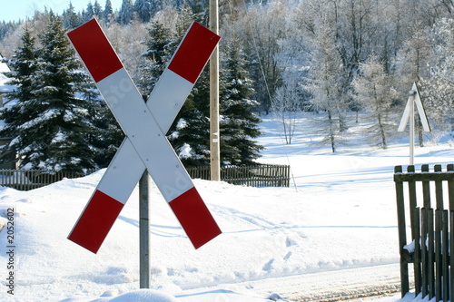 Foto: bahnübergang bahnübergang