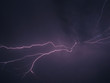 lightning in the night