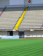 empty tribunes