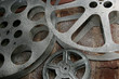 Photo: old film reels old film reels