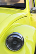 front of volgswagen beetle