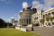 Foto: parliament and beehive, wellington parliament and beehive, wellington