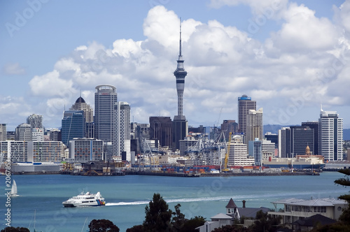 Foto: auckland skyline auckland skyline