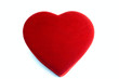 red velvet heart box