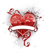 banner heart