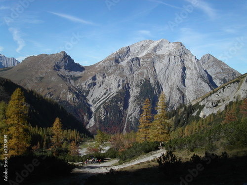 Photo: herbst im karwendel herbst im karwendel