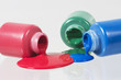 blue green and red