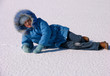 girl on snow