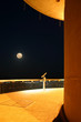 watching the moon