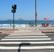 crosswalk to the beach