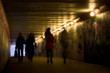 clerks rushing to job