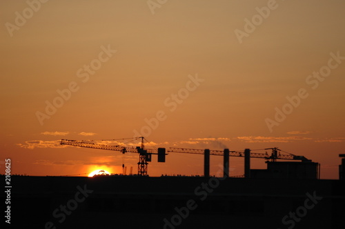 Leinwandbild Motiv construction