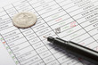 document, coin & pen 6