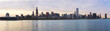 Leinwandbild Motiv chicago skyline
