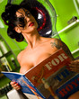 hair salon girl