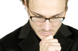 businessman thinking