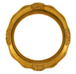 circular golden frame circular golden frame
