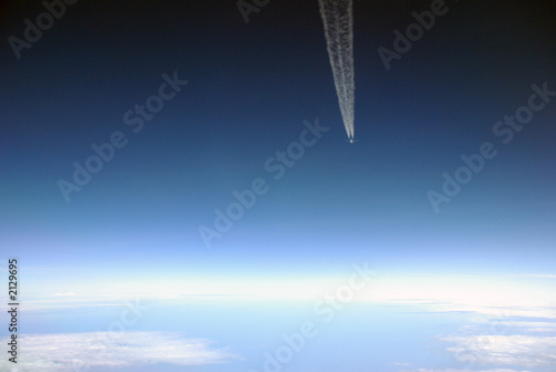 Leinwandbild Motiv vastness of air travel