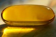 medicinal capsule in the sun
