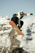 saut en snowboard