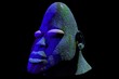blue african