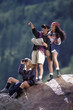 ragazzi in montagna