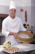 cuoco in cucina