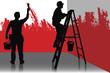 two painters
