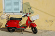 red vespa