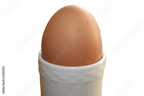 Photo: egg in white eggholder egg in white eggholder