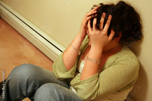 teenager with depression