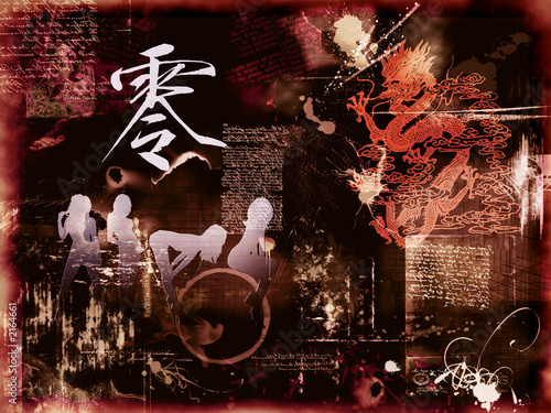Illustration: abstract photomontage background abstract photomontage background
