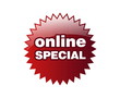 aqua button online special red