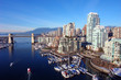 Kanada: malowniczy port w Vancouver 
