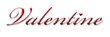 valentine writing