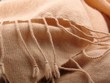 pink pashmina wool with fringe