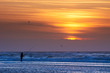 fishing on the beach