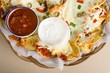 nachos and salsa