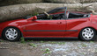 car crushed