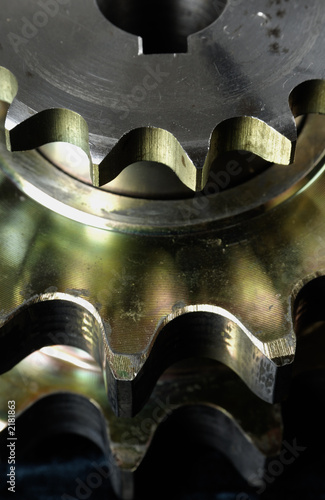 Photo: machine part close up machine part close up