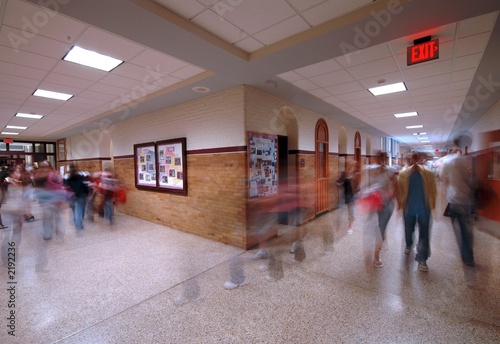 Photo: school hallway 5 school hallway 5