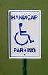 handicapped sign