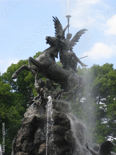 fountain at herrenchiemsee castle