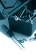 Photo: blue tools blue tools