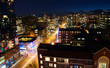 vancouver at night