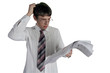 amased young businesman amased young businesman